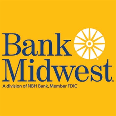 Bank midwest - Bank Midwest, a division of NBH Bank, is proud to call the Kansas City area home. We build relationships rooted in personalized service and find simple and fair solutions for our clients. We believe that the more you know about your clients and the more you work with them, the better you can serve them. It is just common sense.